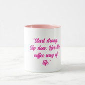 Coffee Lovers Mug Tasse (Zentrum)