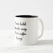 Coffee Lovers Mug Zweifarbige Tasse (VorderseiteRechts)