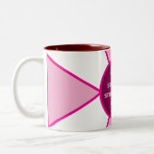 Coffee Lovers Mug Zweifarbige Tasse (Links)