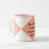 Coffee Lovers Mug Zweifarbige Tasse (Vorderseite Links)