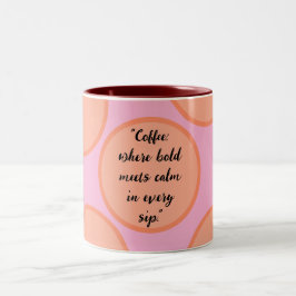 Coffee Lovers Mug Zweifarbige Tasse