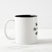 Coffee Lovers Mug Zweifarbige Tasse (Links)