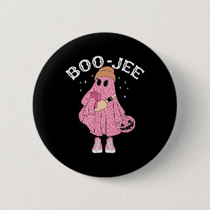 Coffee Lovers Niedlich Ghost Halloween Kostüm Bouj Button