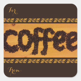 Coffee Lover's Sticker von RoseWrites