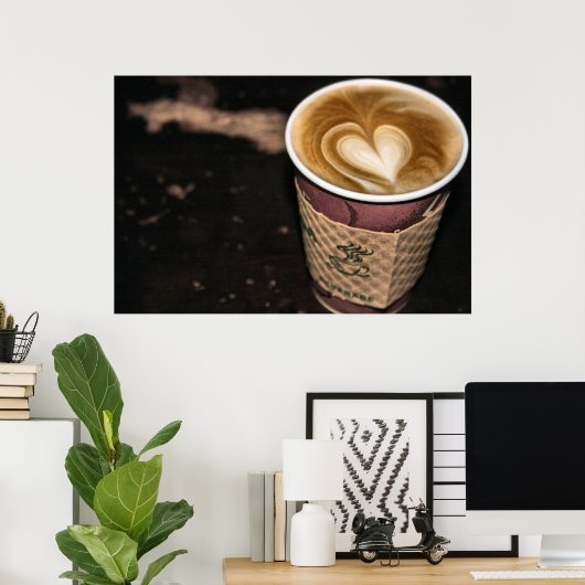 Coffee Lovin' Poster (Heimbüro)