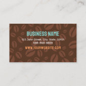 Coffee Loyalty Briefmarke oder Punch Card - Kaufen Treuekarte (Rückseite)