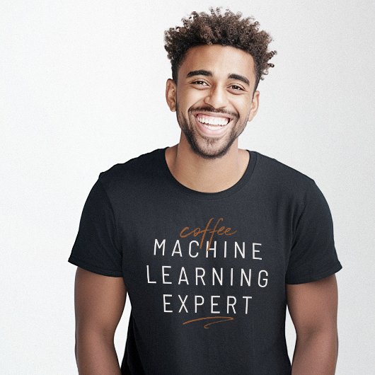 Coffee Machine Learning Funny T-Shirt