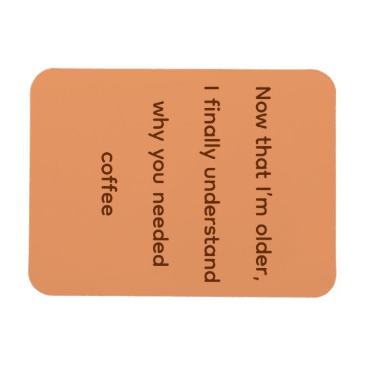 Coffee Magnet (Horizontal)