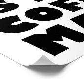 Coffee Maker Co-Arbeiter Funny Poster (Ecke)