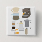 Coffee Maker Tools Button (Vorderseite)