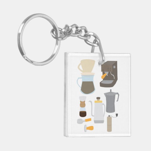 Coffee Maker Tools Schlüsselanhänger (Vorderseite links)
