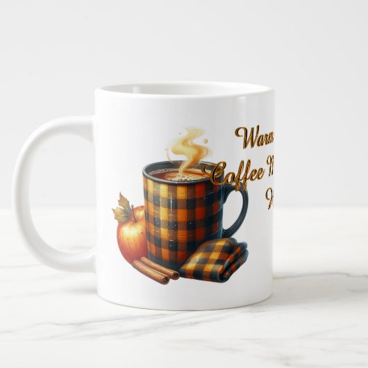 Coffee Makes Things Happen Jumbo-Tasse (Links)