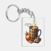 Coffee Makes Things Happen Schlüsselanhänger (Vorderseite links)