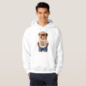 Coffee Man – Fun Design for True Caffeine Kings Hoodie (Vorne ganz)