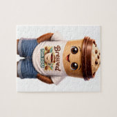 Coffee Man – Fun Design for True Caffeine Kings Puzzle (Horizontal)