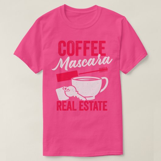 Coffee Mascara Real Anwesen T-Shirt (Design vorne)