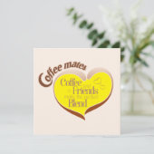 Coffee mates karte (Stehend Vorderseite)