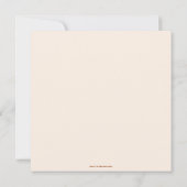 Coffee mates karte (Rückseite)