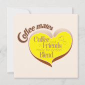 Coffee mates karte (Vorderseite)