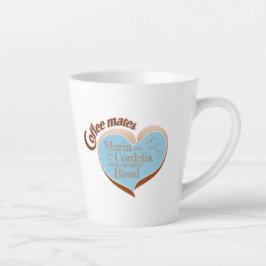 Coffee mates latte mug milchtasse