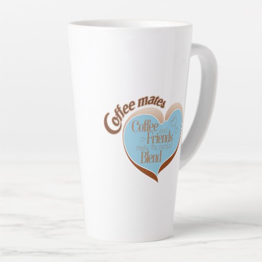 Coffee mates  latte mug milchtasse (Rechte Ecke)