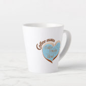 Coffee mates latte mug milchtasse (Rechte Ecke)