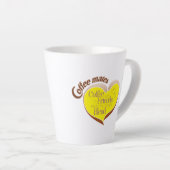 Coffee mates latte mug milchtasse (Rechte Ecke)