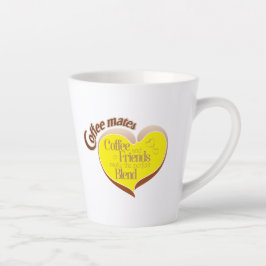 Coffee mates latte mug milchtasse