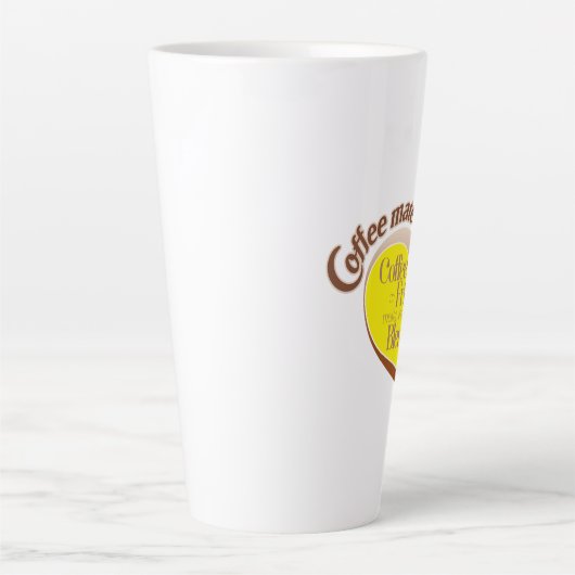 Coffee mates latte mug milchtasse (Vorderseite)