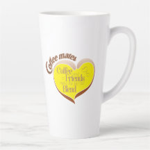 Coffee mates latte mug