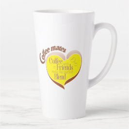 Coffee mates  latte mug milchtasse
