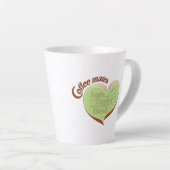 Coffee mates latte mug milchtasse (Rechte Ecke)