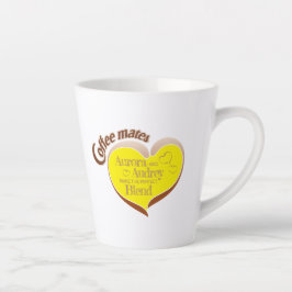 Coffee mates latte mug milchtasse