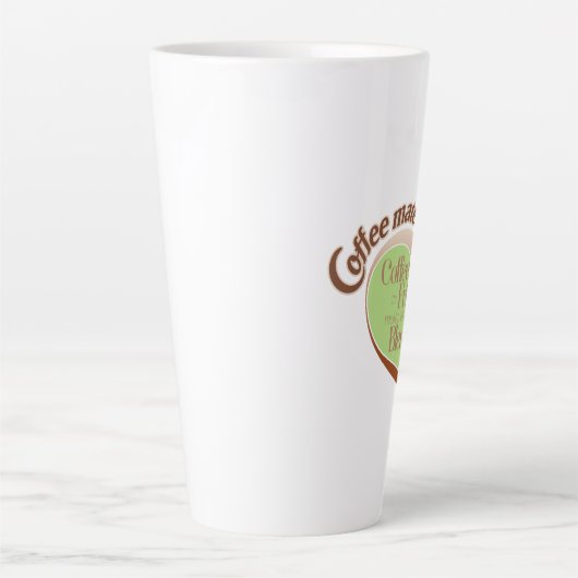 Coffee mates  latte mug milchtasse (Vorderseite)