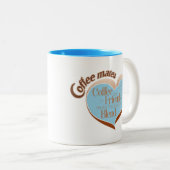 Coffee mates zweifarbige tasse (VorderseiteRechts)