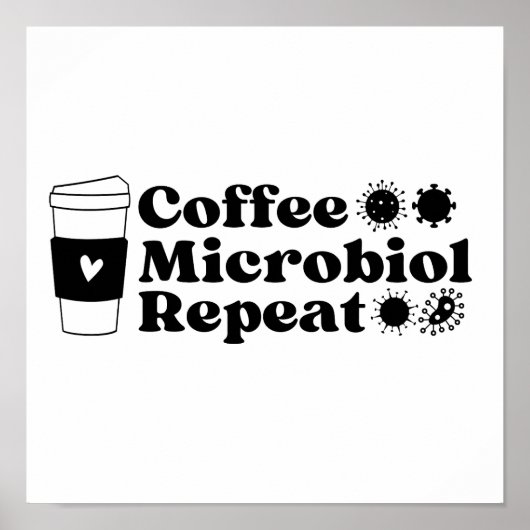 Coffee Microbiology Wiederholung Poster (Vorne)