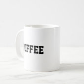 Coffee minimalist mug kaffeetasse (Vorderseite Links)