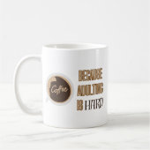 Coffee-minimalistisches Design für coffe Liebhaber Kaffeetasse (Links)