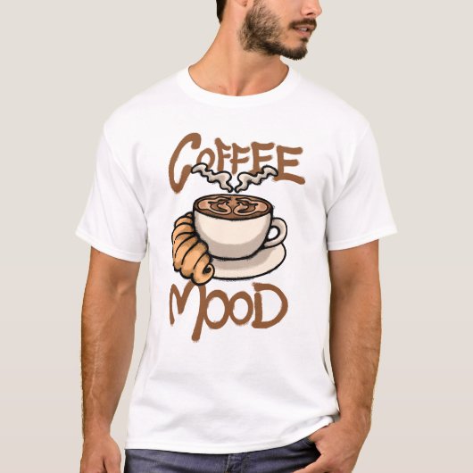 Coffee Mood streetwear T-Shirt (Vorderseite)