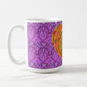 Coffee Mug Aztec Heart Design Kaffeetasse (Links)