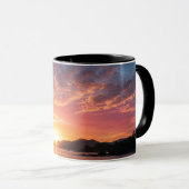 Coffee Mug Beautiful Sunset Landscape Beach View Tasse (VorderseiteRechts)