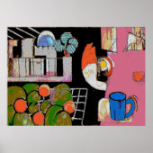 Coffee Mug Blue, Matisse Style Poster (Vorne)