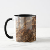 Coffee Mug Brown Marble Texture Stone Pattern Tasse (Links)