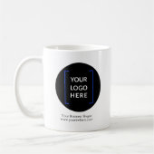 Coffee Mug Custom Company Logo Personalized Logo Kaffeetasse (Links)