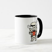 Coffee Mug, Funny Gift, Chibi Sci-Fi Geek Gift Tasse (VorderseiteRechts)