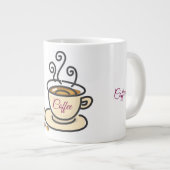 Coffee Mug its something special Jumbo-Tasse (Vorderseite Rechts)