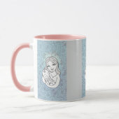 Coffee Mug,mom and son Tasse (Links)