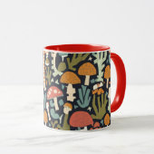 Coffee Mug Mushrooms Tasse (VorderseiteRechts)