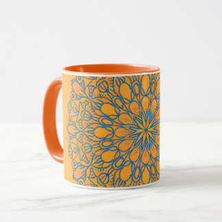 Coffee Mug Orange Color Tasse