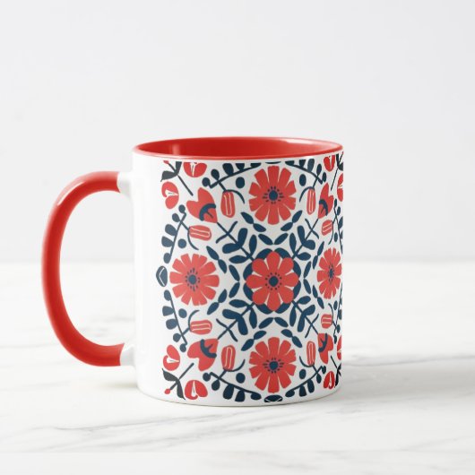 Coffee Mug Orange Tasse (Links)